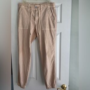American Eagle Outfitters Beige Joggers